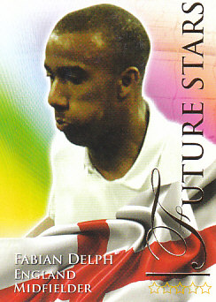 Fabian Delph England Futera World Football 2010/2011 #710