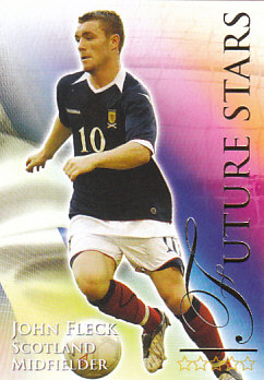 John Fleck Scotland Futera World Football 2010/2011 #713