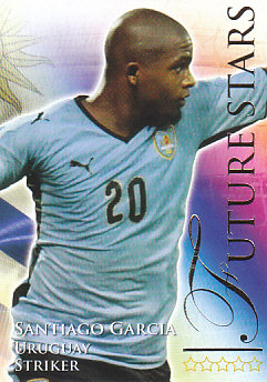 Santiago Garcia Argentina Futera World Football 2010/2011 #714