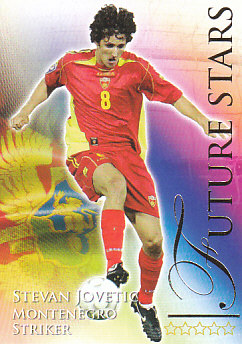 Stevan Jovetic Montenegro Futera World Football 2010/2011 #721