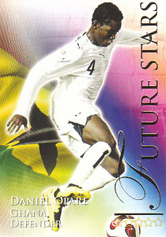 Daniel Opare Ghana Futera World Football 2010/2011 #731