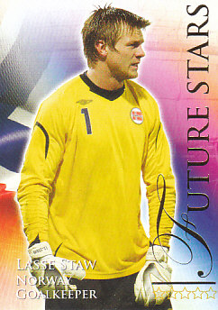 Lasse Staw Norway Futera World Football 2010/2011 #738