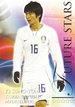 Ki Sung-Yueng South Korea Futera World Football 2010/2011 #739