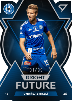 Ondrej Zmrzly Sigma Olomouc SportZoo FORTUNA:LIGA 2022/23 1. serie Bright Future /99 #BF-8