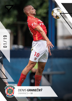 Denis Granecny Brno SportZoo FORTUNA:LIGA 2022/23 1. serie Black /19 #189