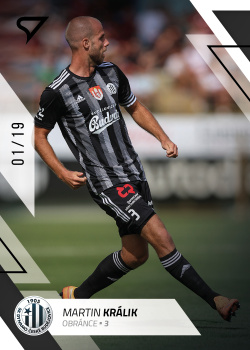 Martin Kralik Ceske Budejovice SportZoo FORTUNA:LIGA 2022/23 1. serie Black /19 #118