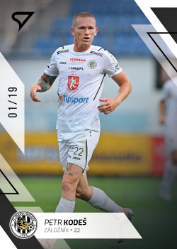 Petr Kodes Hradec Kralove SportZoo FORTUNA:LIGA 2022/23 1. serie Black /19 #71