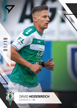 David Heidenreich Jablonec SportZoo FORTUNA:LIGA 2022/23 1. serie Black /19 #152