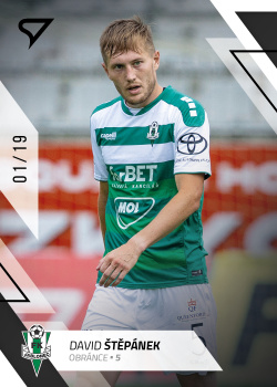 David Stepanek Jablonec SportZoo FORTUNA:LIGA 2022/23 1. serie Black /19 #155