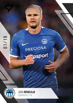 Jan Mikula Liberec SportZoo FORTUNA:LIGA 2022/23 1. serie Black /19 #105