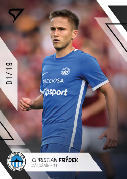 Christian Frydek Liberec SportZoo FORTUNA:LIGA 2022/23 1. serie Black /19 #111