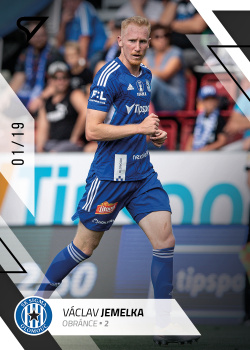 Vaclav Jemelka Sigma Olomouc SportZoo FORTUNA:LIGA 2022/23 1. serie Black /19 #94
