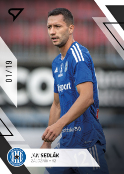 Jan Sedlak Sigma Olomouc SportZoo FORTUNA:LIGA 2022/23 1. serie Black /19 #98