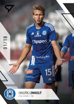 Ondrej Zmrzly Sigma Olomouc SportZoo FORTUNA:LIGA 2022/23 1. serie Black /19 #99
