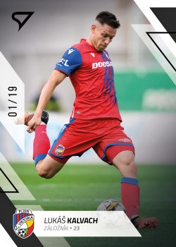 Lukas Kalvach Viktoria Plzen SportZoo FORTUNA:LIGA 2022/23 1. serie Black /19 #9