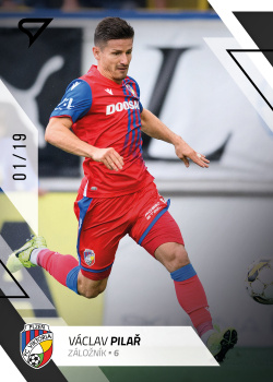 Vaclav Pilar Viktoria Plzen SportZoo FORTUNA:LIGA 2022/23 1. serie Black /19 #12