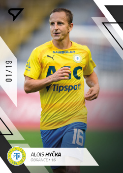Alois Hycka Teplice SportZoo FORTUNA:LIGA 2022/23 1. serie Black /19 #177
