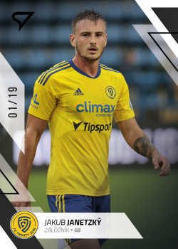 Jakub Janetzky Zlin SportZoo FORTUNA:LIGA 2022/23 1. serie Black /19 #147