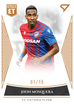 Jhon Mosquera Viktoria Plzen SportZoo FORTUNA:LIGA 2022/23 1. serie Elite Team /15 #ET-02