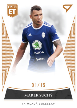Marek Suchy Mlada Boleslav SportZoo FORTUNA:LIGA 2022/23 1. serie Elite Team /15 #ET-17