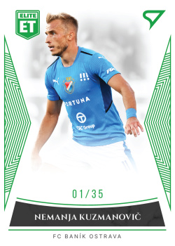 Nemanja Kuzmanovic Banik Ostrava SportZoo FORTUNA:LIGA 2022/23 1. serie Elite Team /35 #ET-14
