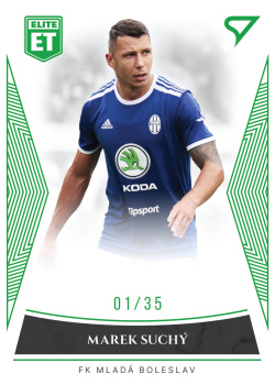 Marek Suchy Mlada Boleslav SportZoo FORTUNA:LIGA 2022/23 1. serie Elite Team /35 #ET-17