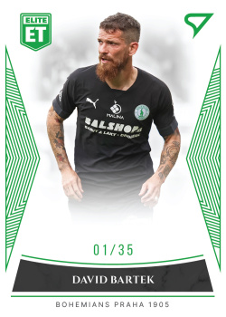 David Bartek Bohemians Praha SportZoo FORTUNA:LIGA 2022/23 1. serie Elite Team /35 #ET-32
