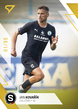 Jan Kovarik Bohemians Praha SportZoo FORTUNA:LIGA 2022/23 1. serie Gold /99 #171