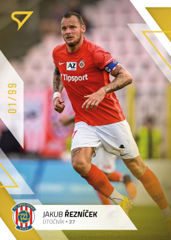 Jakub Reznicek Brno SportZoo FORTUNA:LIGA 2022/23 1. serie Gold /99 #198