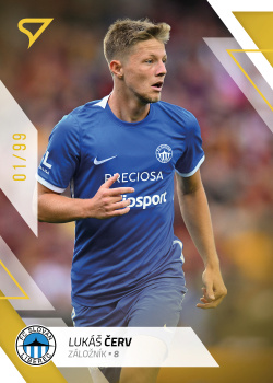 Lukas Cerv Liberec SportZoo FORTUNA:LIGA 2022/23 1. serie Gold /99 #109