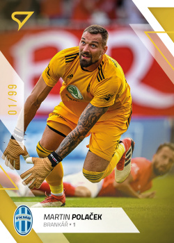 Martin Polacek Mlada Boleslav SportZoo FORTUNA:LIGA 2022/23 1. serie Gold /99 #79