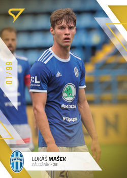 Lukas Masek Mlada Boleslav SportZoo FORTUNA:LIGA 2022/23 1. serie Gold /99 #85