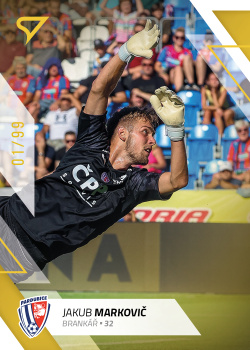 Jakub Markovic Pardubice SportZoo FORTUNA:LIGA 2022/23 1. serie Gold /99 #127