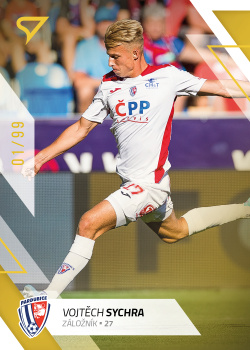 Vojtech Sychra Pardubice SportZoo FORTUNA:LIGA 2022/23 1. serie Gold /99 #134