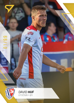 David Huf Pardubice SportZoo FORTUNA:LIGA 2022/23 1. serie Gold /99 #138