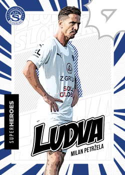 Milan "Ludva" Petrzela SportZoo FORTUNA:LIGA 2022/23 1. serie Super Heroes #SH-06