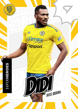 Joss "Didi" Didiba SportZoo FORTUNA:LIGA 2022/23 1. serie Super Heroes #SH-14