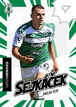 Vaclav "Sejkacek" Sejk SportZoo FORTUNA:LIGA 2022/23 1. serie Super Heroes #SH-15