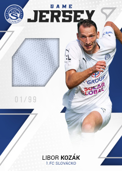 Libor Kozak Slovacko SportZoo FORTUNA:LIGA 2022/23 1. serie Game Jersey /99 #GJ-LK