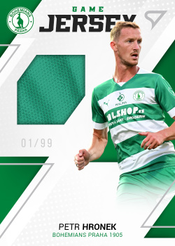 Petr Hronek Bohemians Praha SportZoo FORTUNA:LIGA 2022/23 1. serie Game Jersey /99 #GJ-PH