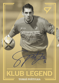 Tomas Postulka Teplice SportZoo FORTUNA:LIGA 2022/23 1. serie Klub Legend Auto /99 #KL25