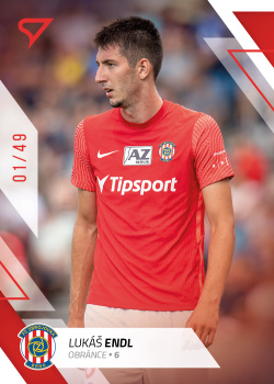Lukas Endl Brno SportZoo FORTUNA:LIGA 2022/23 1. serie Red /49 #188