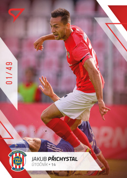 Jakub Prichystal Brno SportZoo FORTUNA:LIGA 2022/23 1. serie Red /49 #197