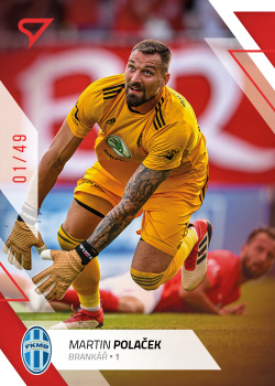 Martin Polacek Mlada Boleslav SportZoo FORTUNA:LIGA 2022/23 1. serie Red /49 #79