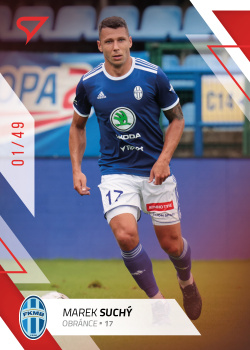 Marek Suchy Mlada Boleslav SportZoo FORTUNA:LIGA 2022/23 1. serie Red /49 #81