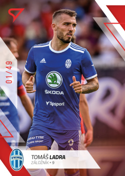 Tomas Ladra Mlada Boleslav SportZoo FORTUNA:LIGA 2022/23 1. serie Red /49 #84