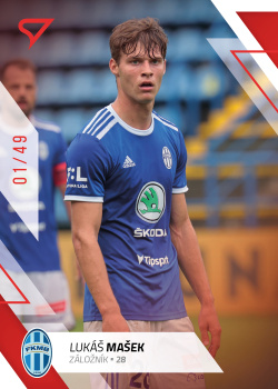 Lukas Masek Mlada Boleslav SportZoo FORTUNA:LIGA 2022/23 1. serie Red /49 #85