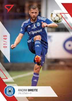 Radim Breite Sigma Olomouc SportZoo FORTUNA:LIGA 2022/23 1. serie Red /49 #96