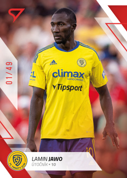 Lamin Jawo Zlin SportZoo FORTUNA:LIGA 2022/23 1. serie Red /49 #149