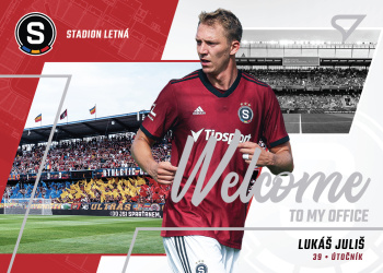 Lukas Julis Sparta Praha SportZoo FORTUNA:LIGA 2022/23 1. serie Welcome to my Office #WO-04